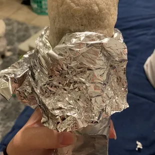 Steak burrito