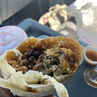 Carne Asada Super Burrito.
