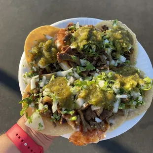 Asada tacos, Asada quesp tacos