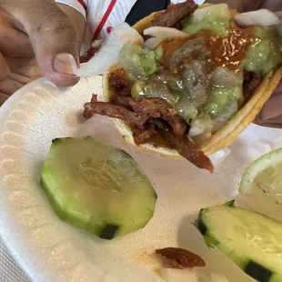 Taco de taco Al pastor