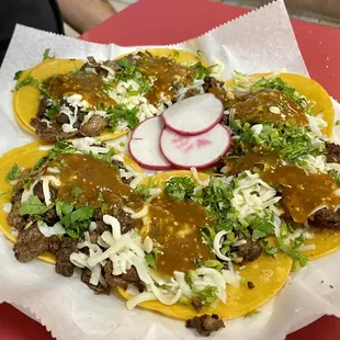 a close up of a taco