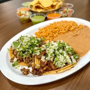 Double Taco Combination Small Plate