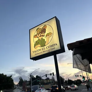 a sign for a mexican restaurant