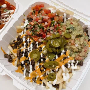 Carne asada fries