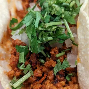 Chorizo taco