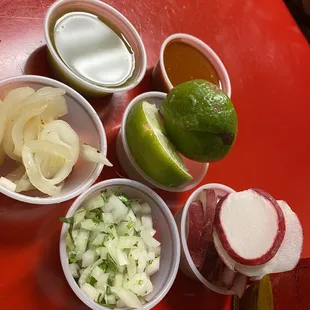 Hot salsas