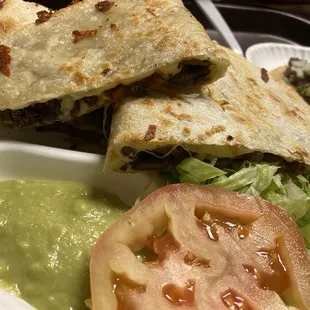 Carne asada quesadilla