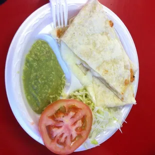 Quesadilla was very good!
