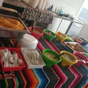 Table set up