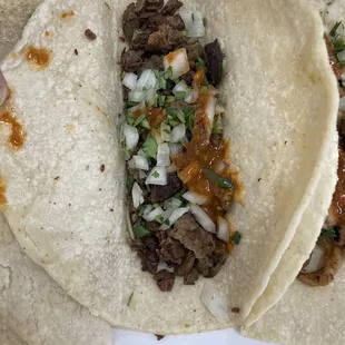 Al pastor taco. Freaking delicioua