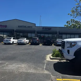 The front entrance, you may miss this restaurant if you're not looking for it