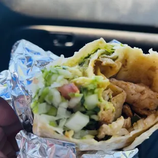 Grilled Chicken Burrito