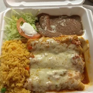 Chicken Enchiladas