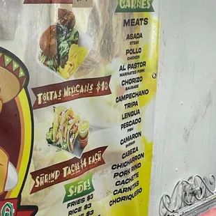 Meat choices