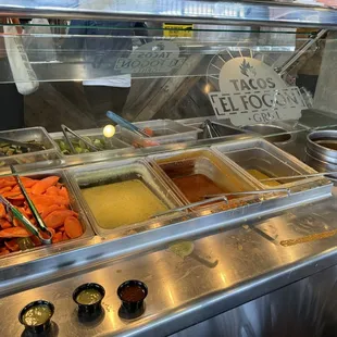 Salsa bar