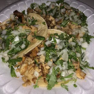 September 21, 2019: Chicken Tacos