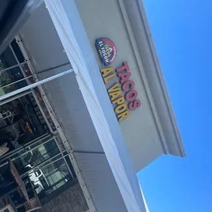 the front of a restaurant