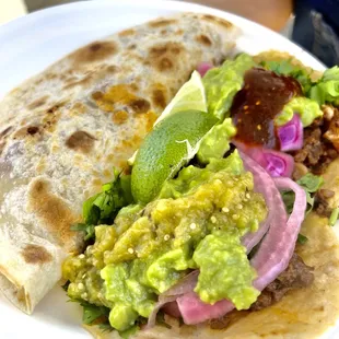 No one has better green salsa than we do! Made fresh every time!