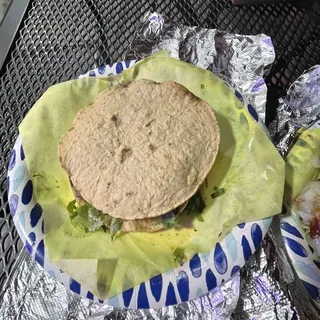 Tostada de Lengua