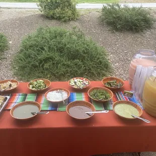 Salsa bar