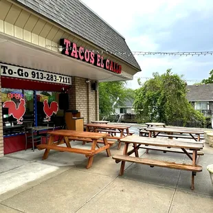 Restaurant Exterior and Patio
