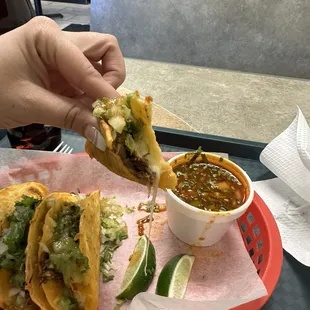 Birria tacos