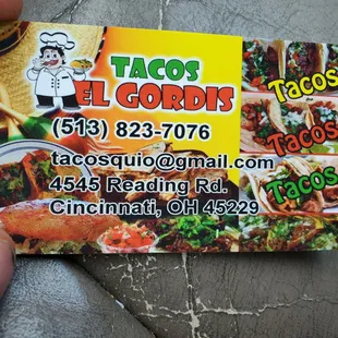 Call ahead for orders maybe?