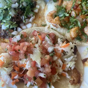 Fish and Shrimp Tacos