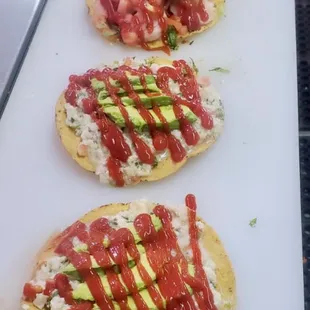 Tostadas de Camaro  (Shrimp) o Ceviche!
