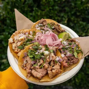 4 of our Traditional Tacos