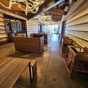 View inside facing towards front door