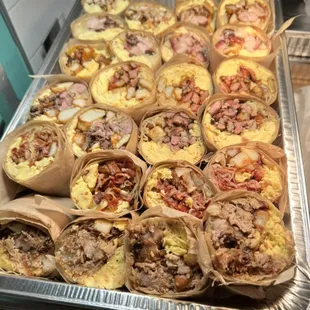 Breakfast Burritos