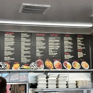 menu, burgers