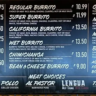 Menu as of 05/13/23 Part 1 of 1
