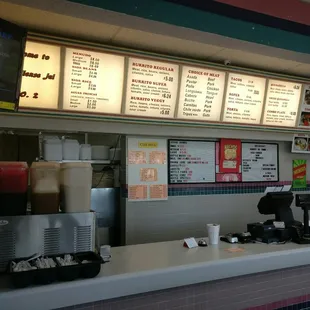 If you need a quick stop on the way through town here is the place they also have a drive-thru and dine in