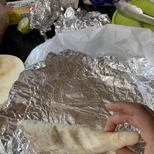 Bean and Cheese Burritos