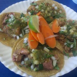 Chile Verde Tacos