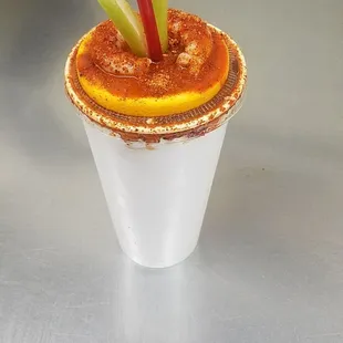 Michelada. Take out