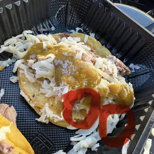 Mold on my taco