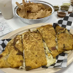 Queso birria quesadilla!