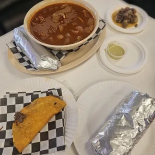 Bean Rice and Cheese Burrito