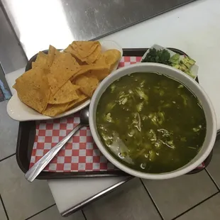 Pozole Plate