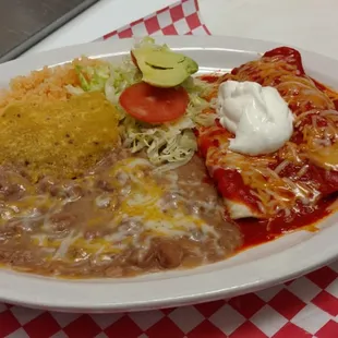 Enchilada Plate