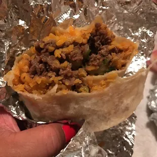 Best asada burrito in town!!!!