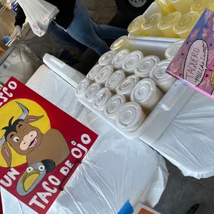a taco stand