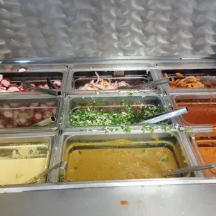 Salsa bar