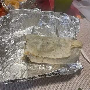 Carne Asada Burrito