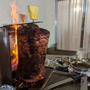 Before the restaurant opened