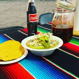 a mexican meal