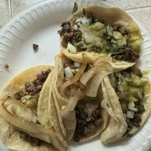 Tacos de asada